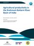 Agricultural productivity in the Brahmani-Baitarni River Basin of India