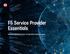 F5 Service Provider Essentials. Essential technical services, for operations teams like yours.