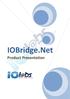 IOBridge.Net. Product Presentation