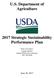 U.S. Department of Agriculture 2017 Strategic Sustainability Performance Plan