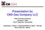 Presentation by CNX Gas Company LLC