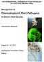 Plasmodiophorid Plant Pathogens