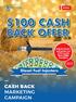 $100 CASH BACK OFFER CASH BACK MARKETING CAMPAIGN. Diesel Fuel Injectors. Help the farmers and donate your $100 towards Buy a Bale foundation