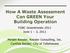 How A Waste Assessment Can GREEN Your Building Operation