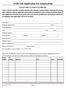 NORCOR Application For Employment