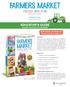 MARKET FARMERS EDUCATOR S GUIDE. Deanna F. Cook. Includes Common Core Standards. YEAR-ROUND LEARNING FOR Preschool Grade 3; Ages 4 8