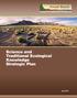 Science and Traditional Ecological Knowledge Strategic Plan