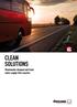 CLEAN SOLUTIONS Wastewater disposal and fresh water supply from coaches