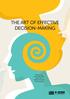 THE ART OF EFFECTIVE DECISION-MAKING