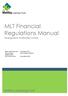 MLT Financial Regulations Manual