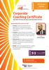 Corporate Coaching Certificate Help Others Develop, Take Action, And Make Better Decisions