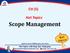 CH (5) Hot Topics Scope Management
