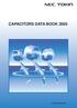 CAPACITORS DATA BOOK 2005