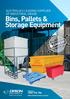 Bins, Pallets & Storage Equipment