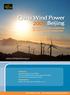 Global Wind Energy Council (GWEC) Chinese Renewable Energy Industries Association (CREIA) Chinese Wind Energy Association (CWEA)