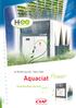 Water chiller / Heat pump. Aquaciat Power. Sustainable power NA D