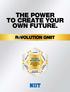 THE POWER TO CREATE YOUR OWN FUTURE.