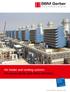 Air intake and cooling systems for power plants and other industries