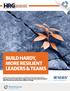 Leaders who cultivate characteristics of hardiness within their organizations
