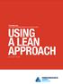 Paul McLeay PARTNER PERFORMANCE AUDIT REVIEW USING A LEAN APPROACH