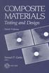 Composite Materials: Testing and Design (Ninth Volume)