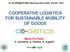COOPERATIVE LOGISTICS FOR SUSTAINABLE MOBILITY OF GOODS