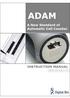 ADAM. A New Standard of INSTRUCTION MANUAL NESMU-AMC-001E (V.3.0)