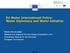 EU Water International Policy: Water Diplomacy and Water initiative