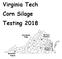 Virginia Tech Corn Silage Testing 2018