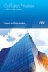 Citi Sales Finance. A Global Trade Solution. Treasury and Trade Solutions