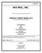 M G RAIL, INC. FREIGHT TARIFF MGRI 4579 (For cancellations, see Item 1, this tariff)