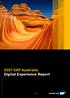 2018 SAP SE or an SAP affiliate company. All rights reserved SAP Australia Digital Experience Report 1 / 18