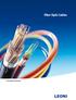 Fiber Optic Cables. The Quality Connection