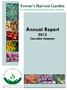Towne s Harvest Garden & Community Supported Agriculture Program. Annual Report. Executive Summary