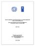 Second Consolidated Annual Progress Report on Activities Implemented under the Peacebuilding Fund