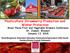 Plasticulture Strawberry Production and Winter Protection Great Plains Fruit and Vegetable Growers Conference St. Joseph, Missouri January 13, 2018
