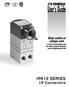 User s Guide. Shop online at omega.com   For latest product manuals:   IP610 SERIES I/P Converters