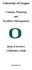 University of Oregon. Campus Planning and Facilities Management. Book of Services A Reference Guide