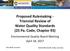 Proposed Rulemaking - Triennial Review of Water Quality Standards (25 Pa. Code, Chapter 93)