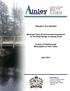 PROJECT FILE REPORT. Municipal Class Environmental Assessment for the Reed Bridge on Galway Road. County of Peterborough. Municipality of Trent Lakes