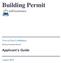 Building Permit. Applicant s Guide. Town of East Gwillimbury. Building Standards Branch