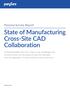 Panzura Survey Report State of Manufacturing Cross-Site CAD Collaboration