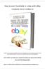 How to earn hundreds in a day with ebay