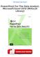 PowerPivot For The Data Analyst: Microsoft Excel 2010 (MrExcel Library) PDF