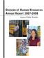 Division of Human Resources Annual Report Aurora Public Schools