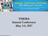 TMHRA Annual Conference May 3-5, 2017