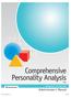 Comprehensive Personality Analysis. Administrator s Manual C.P.A. Developed by J. M. Llobet, Ph.D ComplyRight, Inc.