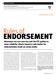 ENDORSEMENT. Attorneys can use case law and the FTC guides to steer celebrity clients toward a safe harbor for endorsements made on social media
