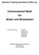 Environmental Math for Water and Wastewater