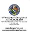 51 st Annual Boerne Berges Fest June 16, 17, 18, 2017 Herff Park/Kendall County Fair Grounds 1307 River Road Boerne Texas 78006
